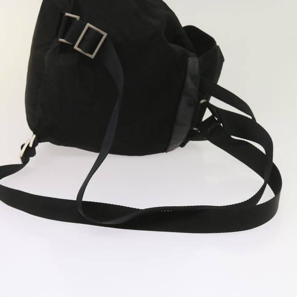 PRADA Backpack Nylon Black Auth fm3150 - Picture 7 of 16